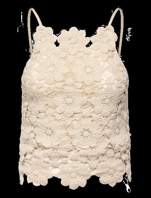 Bardot | Veneta Crochet Top | S