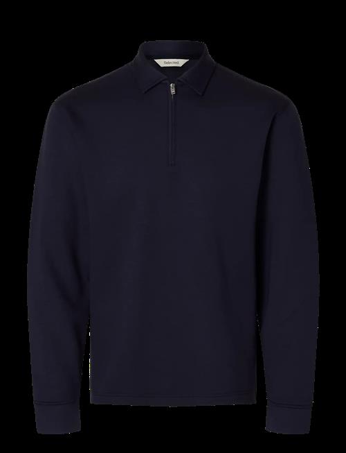 Selected | Slhemanuel Soft Polo Zip Sweat Noos | XL