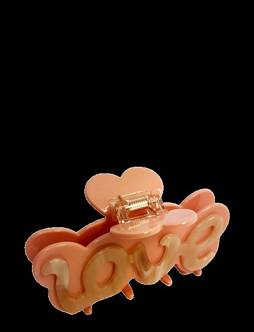 Pipol's Bazaar | Ily Clamp Creamy Pink | ONE SIZE