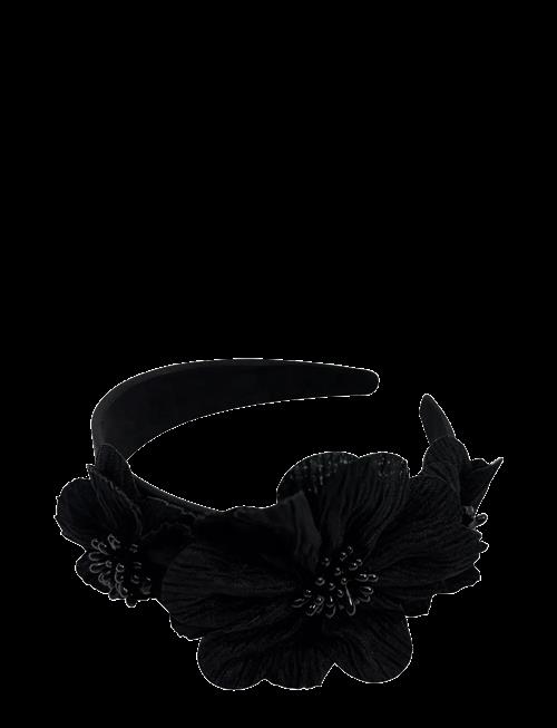 Pipol's Bazaar | Mindy Flower Diadema Black | ONE SIZE