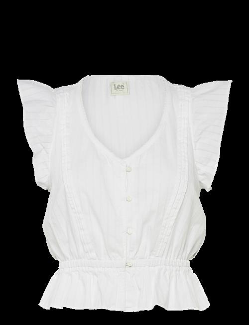 Lee Jeans | Ruffle Sleeve Shirt | S x 00