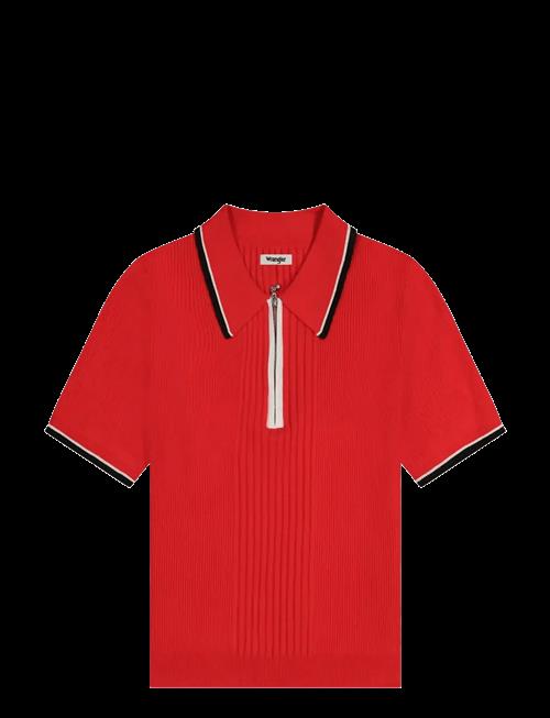Wrangler | Quarter Zip Polo | S x 00