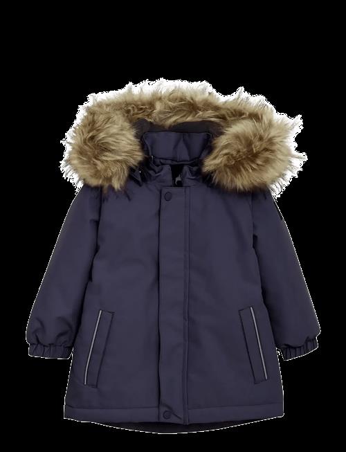 Color Kids | Baby Parka W. Fake Fur | 92