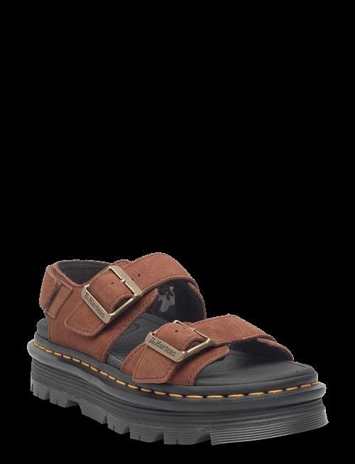 Dr. Martens | Zebzag Sandal Sepia Brown Tumbled Nubuck | 37