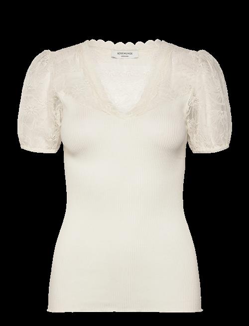 Rosemunde | Rwbeatha Silk Ss Full Lace V- Neck | M
