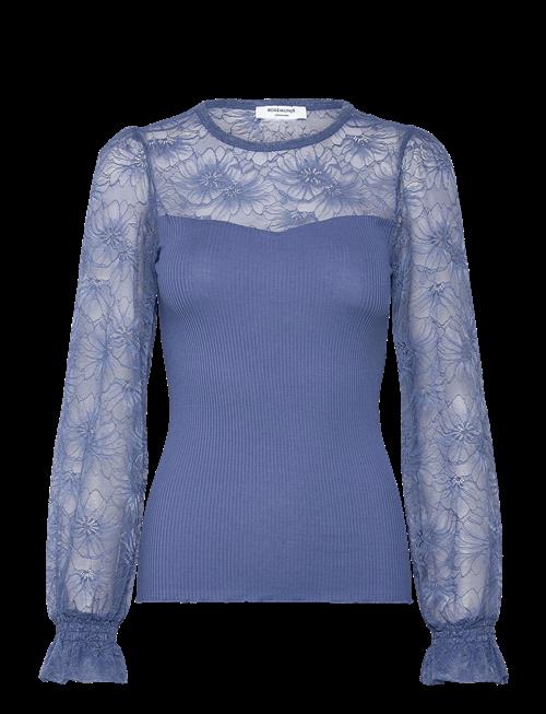 Rosemunde | Rwbeatha Silk Ls Full Lace T-Shirt | XL
