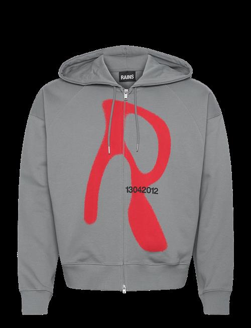 Rains | Classic Zip Hoodie Blurred | M