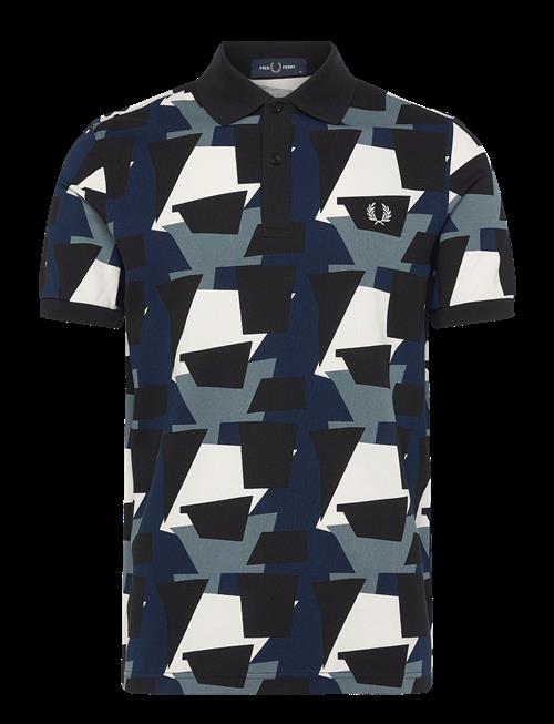 Fred Perry | Fragment Print Polo Shirt | M