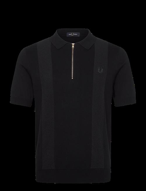 Fred Perry | Panel Detail Knitted Shirt | L