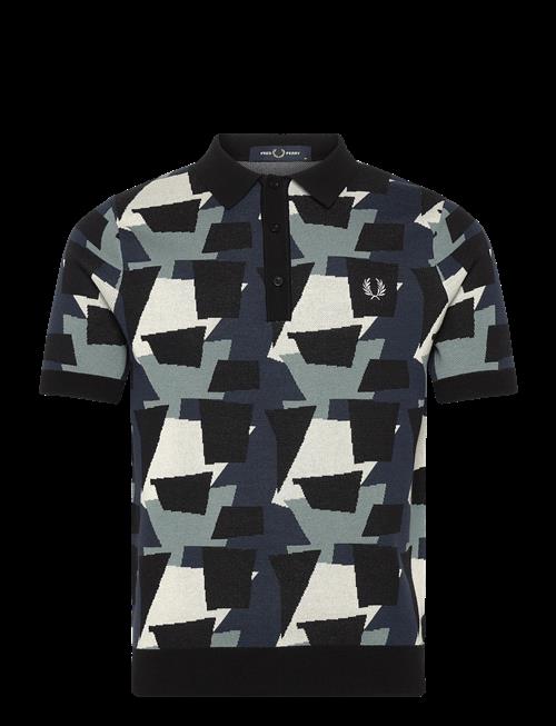 Fred Perry | Fragment Jacquard Knit Shirt | XXL