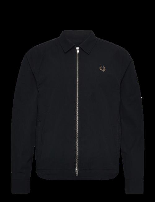 Fred Perry | Seersucker Zip Overshirt | XL