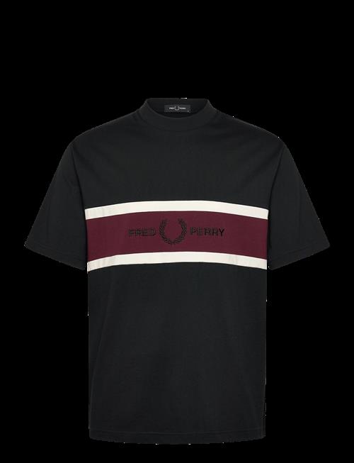 Fred Perry | Embroidered Panel Tee | XS