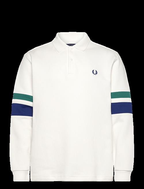 Fred Perry | Tipped Sleeve Collared Sweat | M