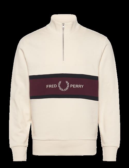 Fred Perry | Embroidered Panel Half Zip Swe | XS