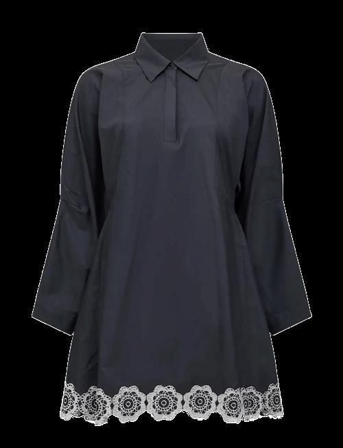 French Connection | Era Poplin Broiderie Mini Dres | L