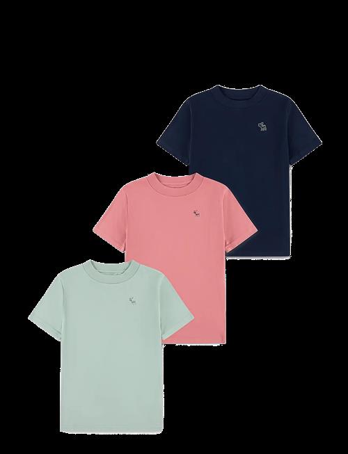 Abercrombie Kids | 3T-3Pk Ss Tee | 110/116