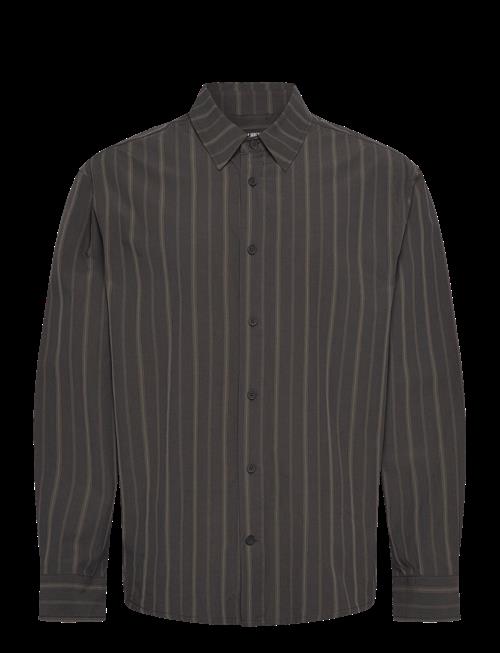 HAN Kjøbenhavn | Washed Stripe Long Sleeve Shirt | 54