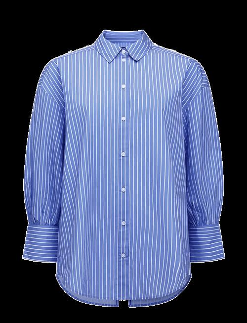 French Connection | Cambria Cotton Striped Bow Shi | S