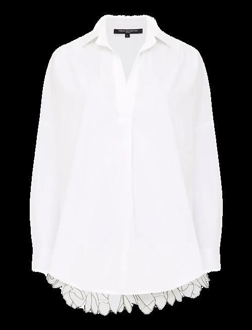 French Connection | Lotta Alexis Cutout Back Shirt | XL