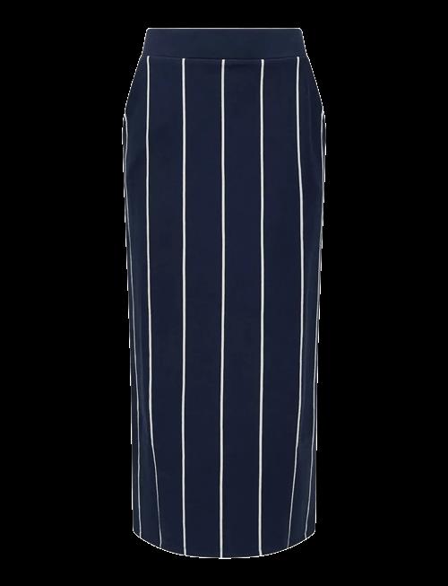 French Connection | Sunday Sweat Striped Midi Skir | L