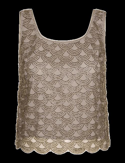 ROTATE | Scallop Sequin Top | 34