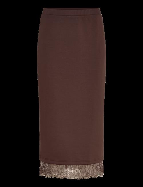 Vila | Viewie Hw Lace Midi Skirt | XL