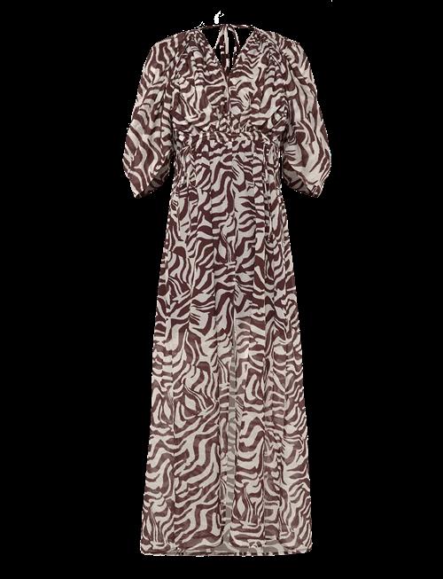 Dante6 | Dante6-Rosafiere Printed Maxi Dress | 36