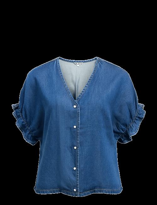 Object | Objframe 2/4 V-Neck Re Top Noos | 38