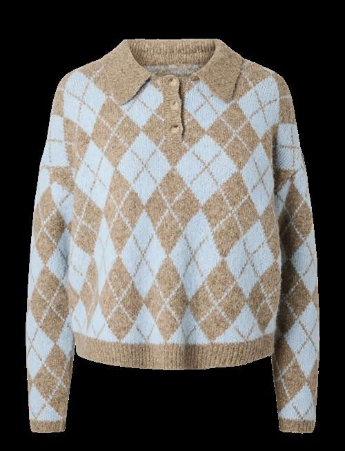 YAS | Yaschelli Ls Polo Knit Pullover - D2D | XS