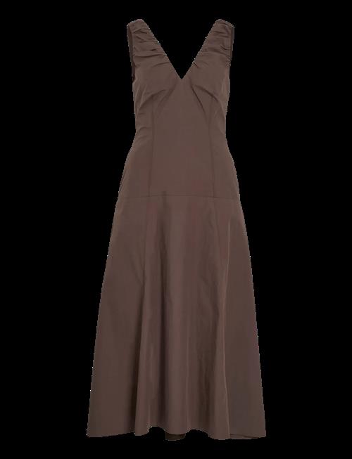 Vila | Viembla S/L V-Neck Maxi Dress Ro | 42
