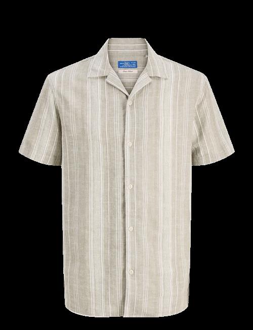 Jack & Jones | Jprblusummer Lin. Blen Dobby Ss Shirt Sn | S