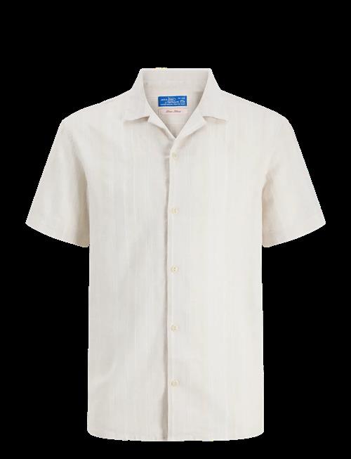 Jack & Jones | Jprblusummer Lin. Blen Dobby Ss Shirt Sn | L