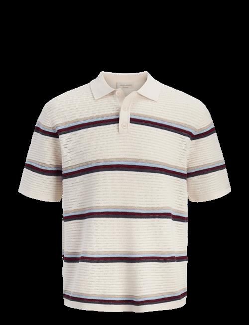 Jack & Jones | Jormaine Knit Stripe Polo Sn | L