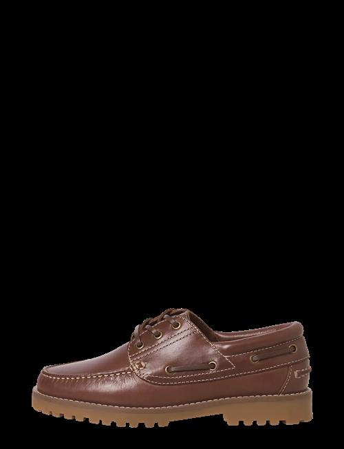 Jack & Jones | Jfwbrooklyn Leather Boat Shoe Ln | 44