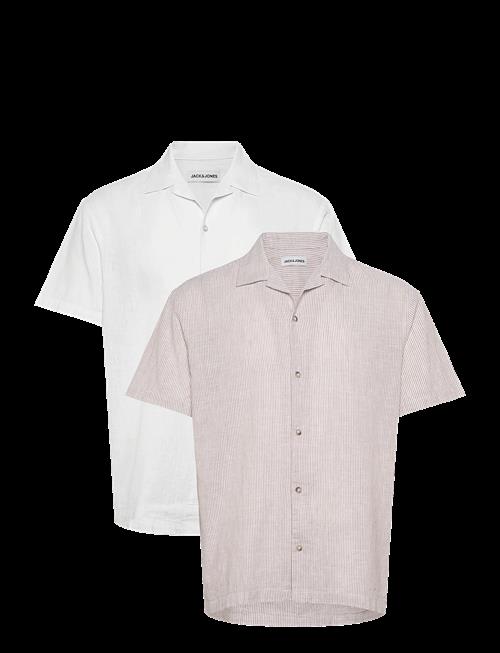Jack & Jones | Jjesummer Linen Blend Resort Shirt 2Pkmp | M
