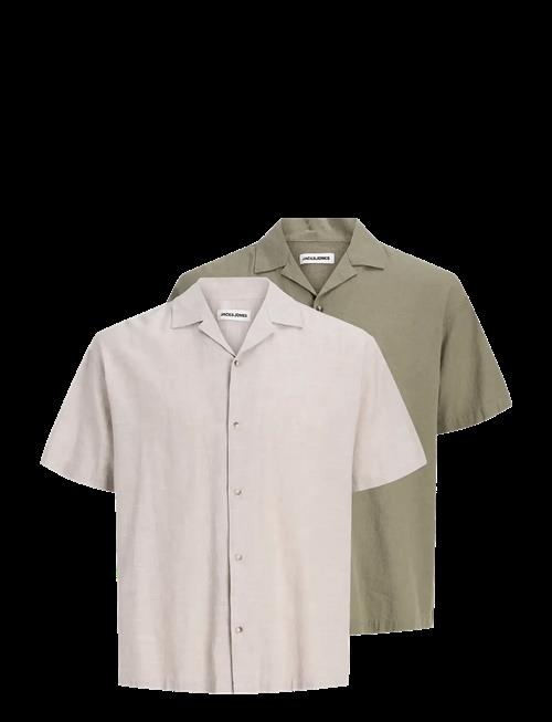 Jack & Jones | Jjesummer Linen Blend Resort Shirt 2Pkmp | S