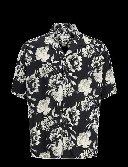 Jack & Jones | Jjjeff Monochrome Aop Resort Shirt Ss | M