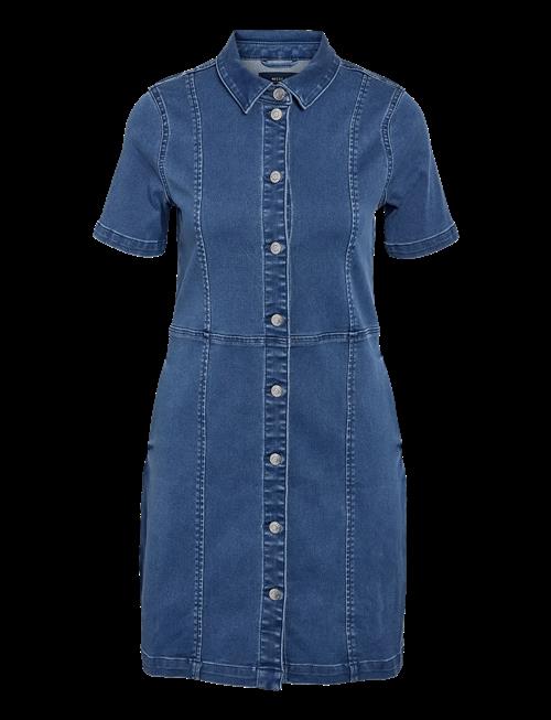 NOISY MAY | Nmnisa S/S Slim Denim Dress Vi534Mb Noos | L