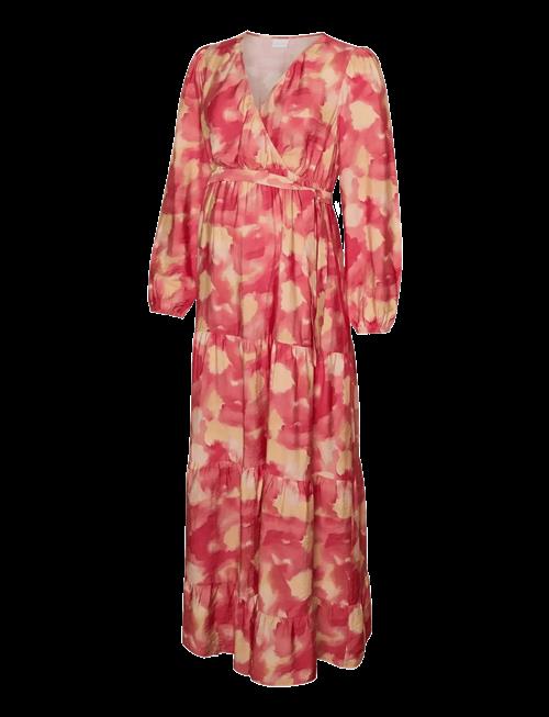 Mamalicious | Mlsandra Tess L/S Wo Long Dress 2F | M