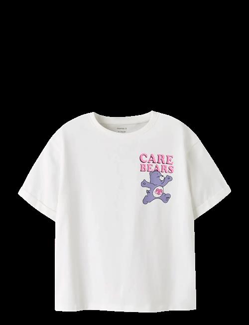name it | Nkfmumma Carebears Nreg Ss Top Box Sky | 122-128