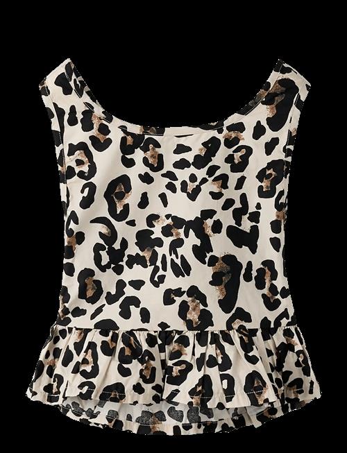 name it | Nkfflaring Sl Cropped Top | 122-128