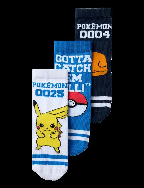 name it | Nmmmaske Pokemon 3P Sock Sky | 22-24
