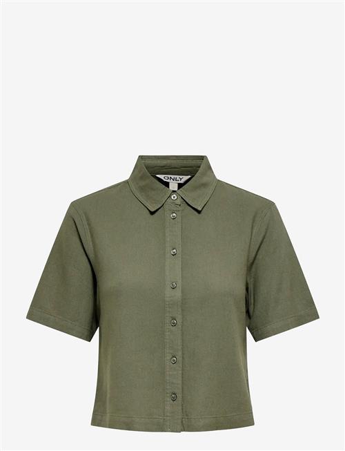 ONLY Carmakoma | Cargoa S/S Linen Bl Shirt Cc Pnt | 50