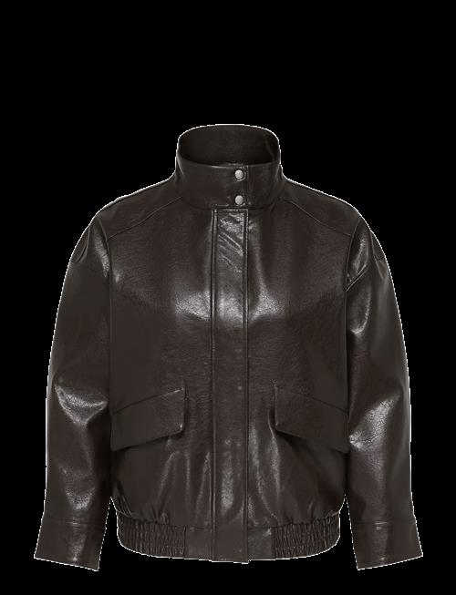 ONLY Carmakoma | Carjulia Faux Leather Ovz. Bomber  Otw | 42