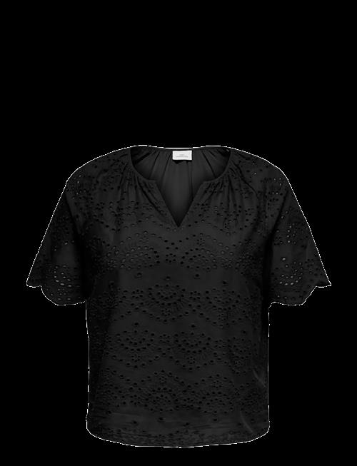 ONLY Carmakoma | Carkajsa Ss V-Neck Top Wvn | 48