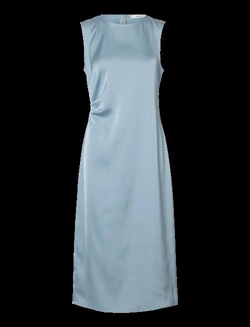 Selected | Slfchloe Slim Sl O-Neck Midi Dress Noos | 42