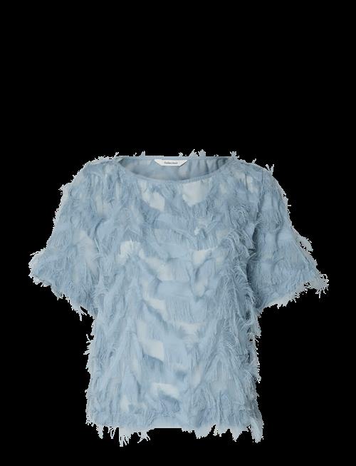 Selected | Slfmyline Ss Boat Neck Top B | 34