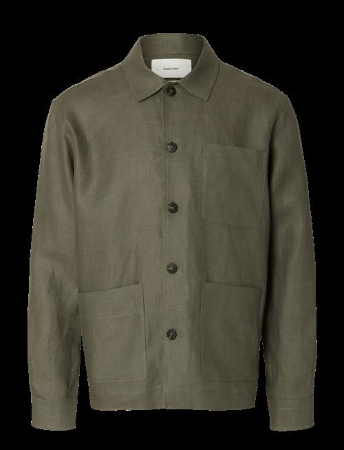 Selected | Slhregbaird Linen Overshirt Resort | XL