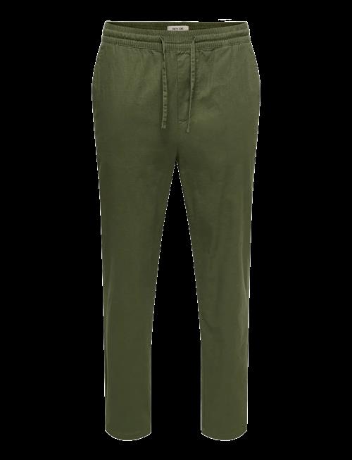 ONLY & SONS | Onsreid Linus Tapered 0571 Slub Pant | XS