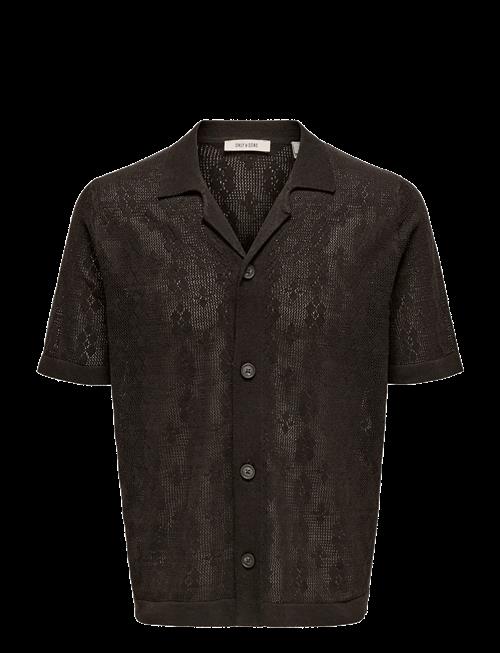 ONLY & SONS | Onsken Life Reg 12 Ss Shirt Knit | XXL